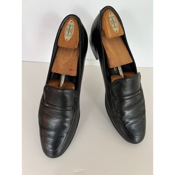 Bally Of Switzerland Oliver Loafer Shoe Black Nappa Leather Men Size 10.5 N JL main image 13